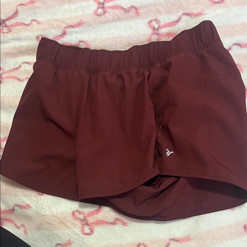 Old Navy Maroon Athletic Shorts